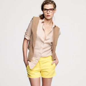 J. Crew Broken in 100% cotton 5" chino short